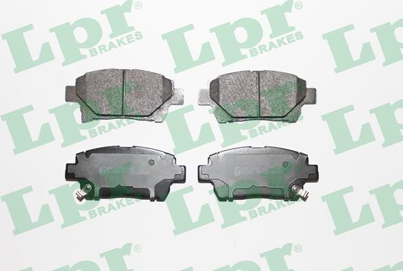 LPR 05P1602 - Set placute frana,frana disc www.parts5.com