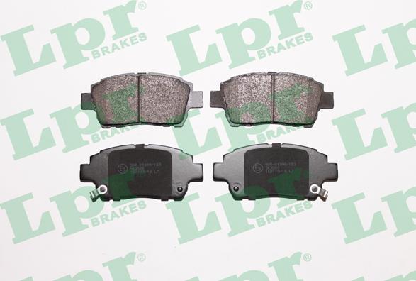 LPR 05P1003 - Set placute frana,frana disc www.parts5.com