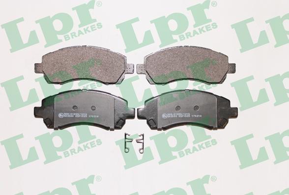 LPR 05P1025 - Set placute frana,frana disc www.parts5.com