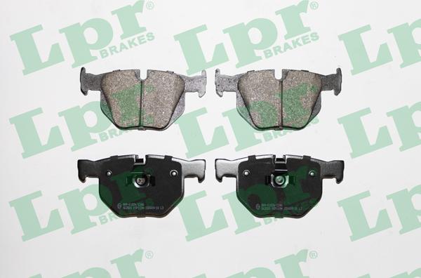 LPR 05P1194 - Brake Pad Set, disc brake www.parts5.com