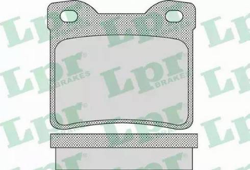 LPR 05P1100 - Set placute frana,frana disc www.parts5.com