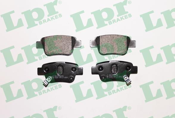 LPR 05P1113 - Brake Pad Set, disc brake parts5.com