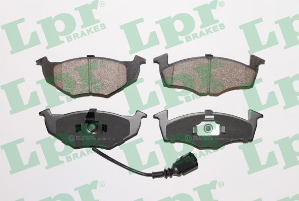 LPR 05P1120 - Set placute frana,frana disc www.parts5.com