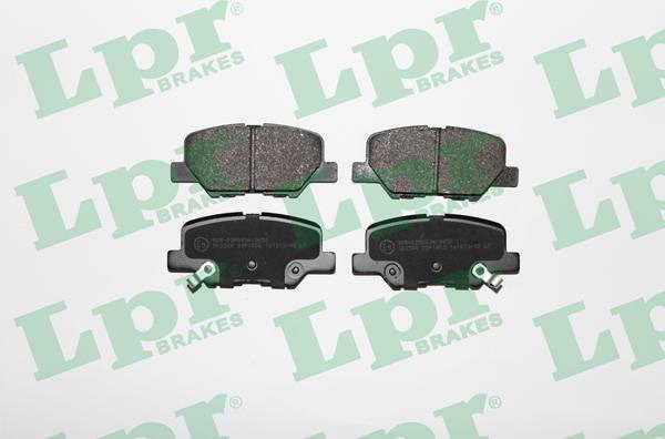 LPR 05P1802 - Set placute frana,frana disc www.parts5.com