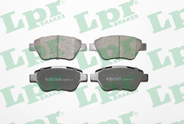 LPR 05P1878 - Set placute frana,frana disc www.parts5.com