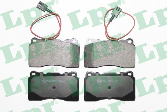 LPR 05P1393 - Set placute frana,frana disc www.parts5.com