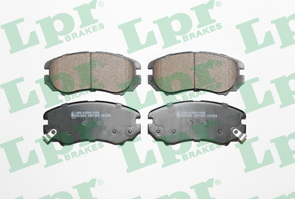 LPR 05P1369 - Set placute frana,frana disc www.parts5.com