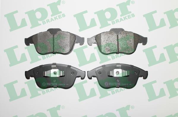 LPR 05P1388 - Sada brzdových destiček, kotoučová brzda www.parts5.com