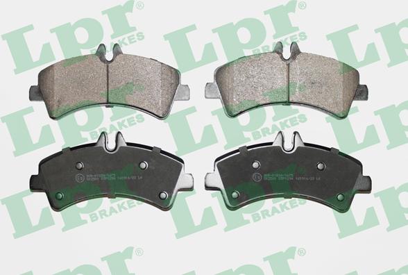 LPR 05P1294 - Set placute frana,frana disc www.parts5.com