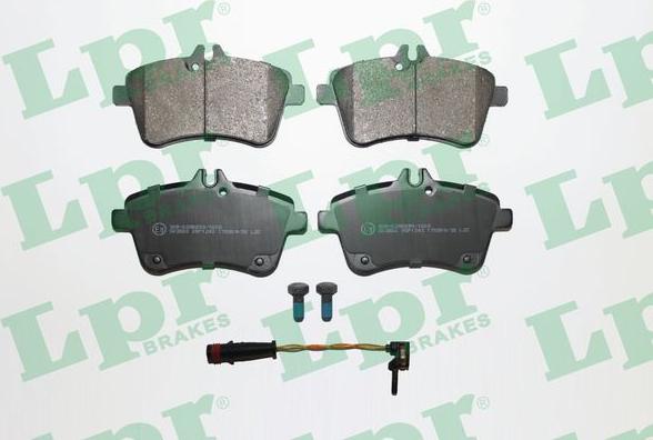 LPR 05P1243A - Brake Pad Set, disc brake parts5.com