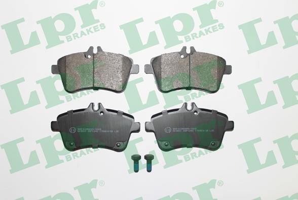 LPR 05P1243 - Brake Pad Set, disc brake parts5.com