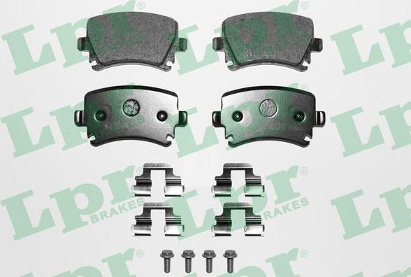 LPR 05P1219K - Set placute frana,frana disc www.parts5.com