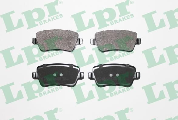 LPR 05P1218 - Set placute frana,frana disc www.parts5.com