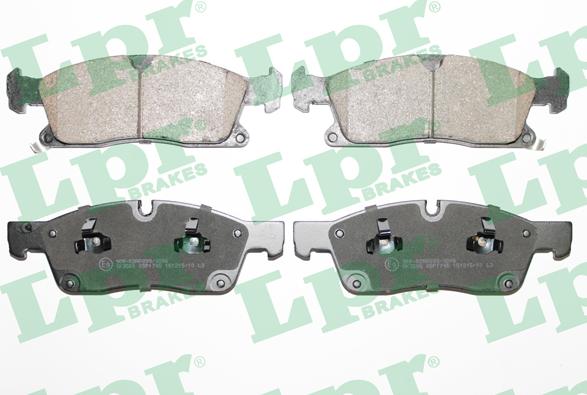 LPR 05P1745 - Brake Pad Set, disc brake parts5.com