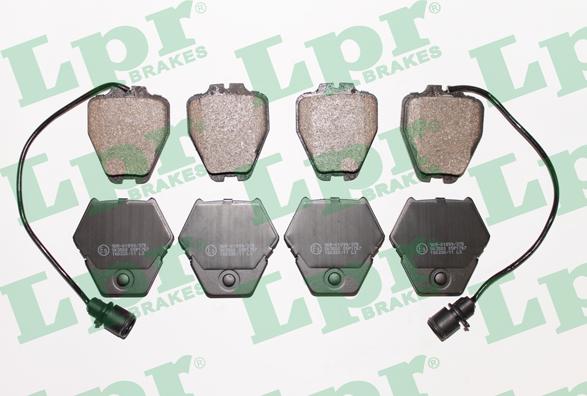 LPR 05P1767 - Brake Pad Set, disc brake parts5.com