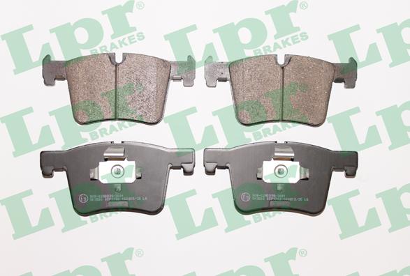 LPR 05P1732 - Brake Pad Set, disc brake www.parts5.com