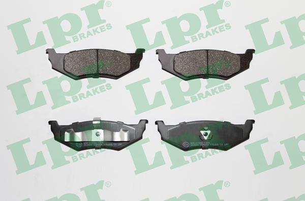 LPR 05P894 - Brake Pad Set, disc brake parts5.com