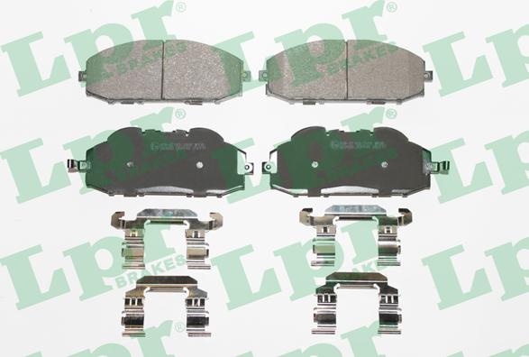 LPR 05P845 - Brake Pad Set, disc brake parts5.com