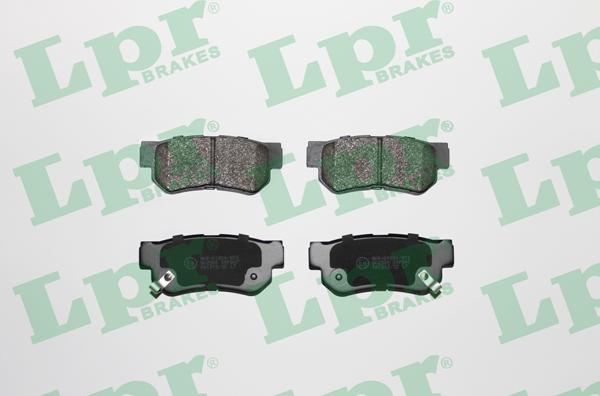 LPR 05P847 - Set placute frana,frana disc www.parts5.com