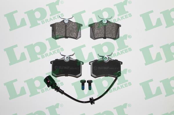 LPR 05P853 - Brake Pad Set, disc brake www.parts5.com