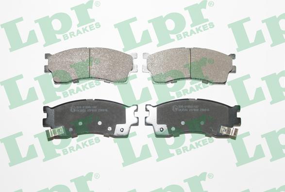 LPR 05P809 - Set placute frana,frana disc www.parts5.com