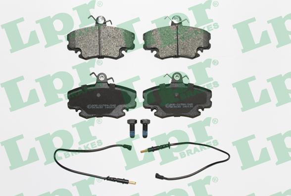 LPR 05P349 - Kit de plaquettes de frein, frein à disque www.parts5.com