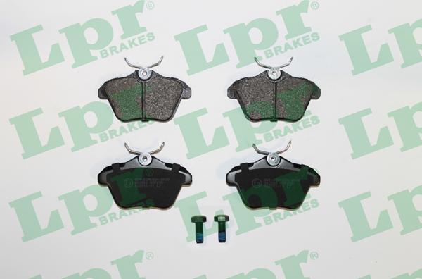 LPR 05P298 - Brake Pad Set, disc brake parts5.com