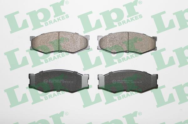 LPR 05P264 - Brake Pad Set, disc brake www.parts5.com