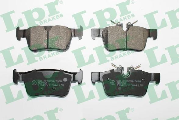 LPR 05P2044 - Set placute frana,frana disc www.parts5.com