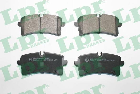 LPR 05P2013 - Set placute frana,frana disc www.parts5.com