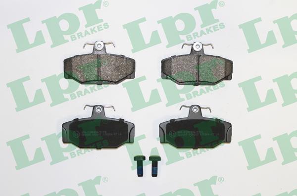 LPR 05P217 - Brake Pad Set, disc brake www.parts5.com