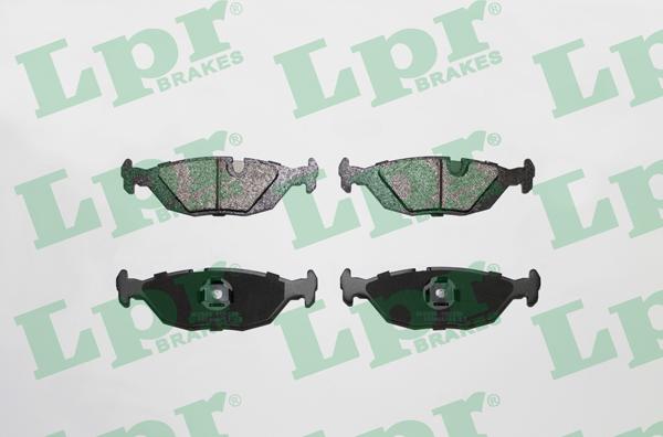 LPR 05P238 - Тормозные колодки, дисковые, комплект www.parts5.com