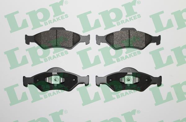 LPR 05P795 - Тормозные колодки, дисковые, комплект www.parts5.com