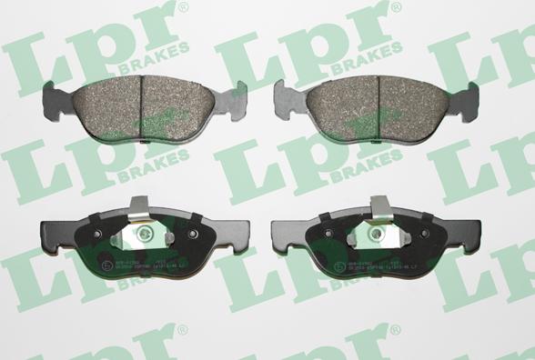 LPR 05P740 - Set placute frana,frana disc www.parts5.com