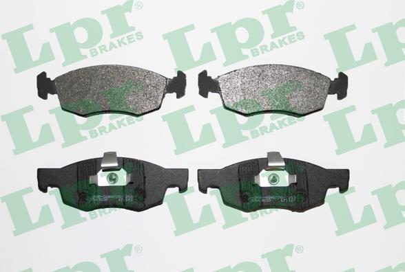 LPR 05P756 - Set placute frana,frana disc www.parts5.com