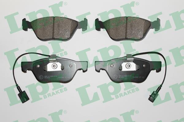 LPR 05P720 - Sada brzdových destiček, kotoučová brzda parts5.com