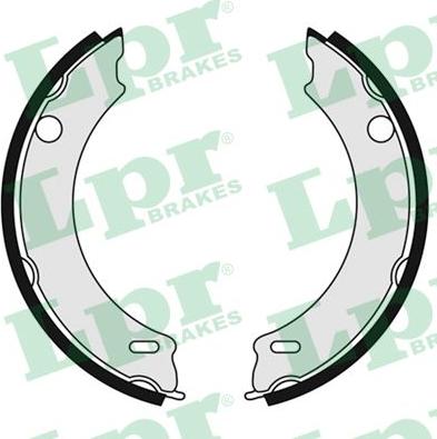 LPR 06900 - Brake Shoe Set, parking brake www.parts5.com