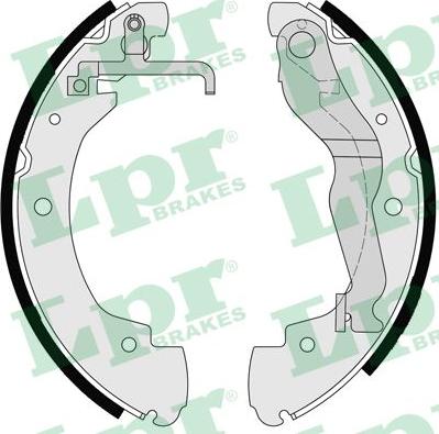 LPR 06910 - Brake Shoe Set www.parts5.com