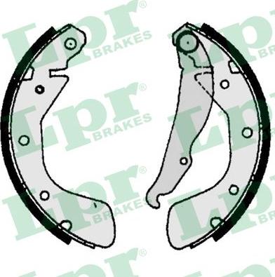 LPR 06800 - Brake Shoe Set www.parts5.com