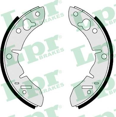 LPR 00560 - Set saboti frana parts5.com