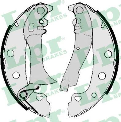 LPR 00720 - Brake Shoe Set parts5.com