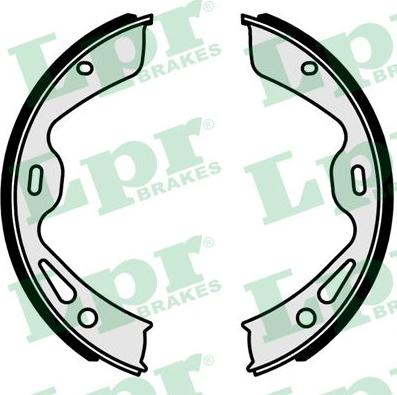 LPR 01042 - Brake Shoe Set, parking brake www.parts5.com