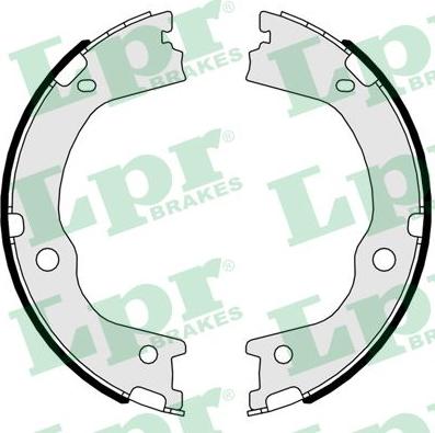 LPR 01047 - Brake Shoe Set, parking brake www.parts5.com