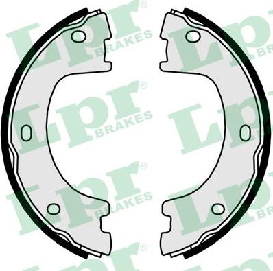 LPR 01056 - Brake Shoe Set, parking brake parts5.com