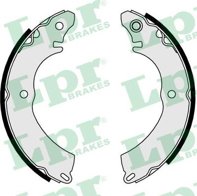 LPR 01028 - Brake Shoe Set www.parts5.com