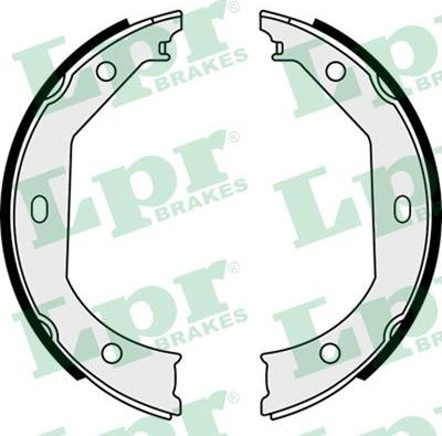 LPR 08090 - Brake Shoe Set, parking brake www.parts5.com