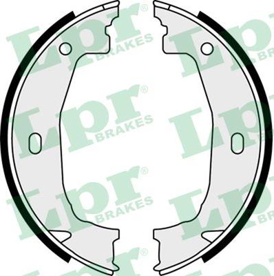 LPR 08100 - Brake Shoe Set, parking brake www.parts5.com