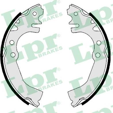 LPR 08830 - Brake Shoe Set www.parts5.com