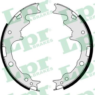 LPR 08790 - Brake Shoe Set parts5.com