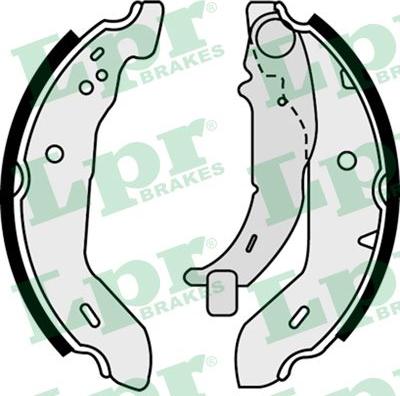 LPR 07480 - Brake Shoe Set www.parts5.com